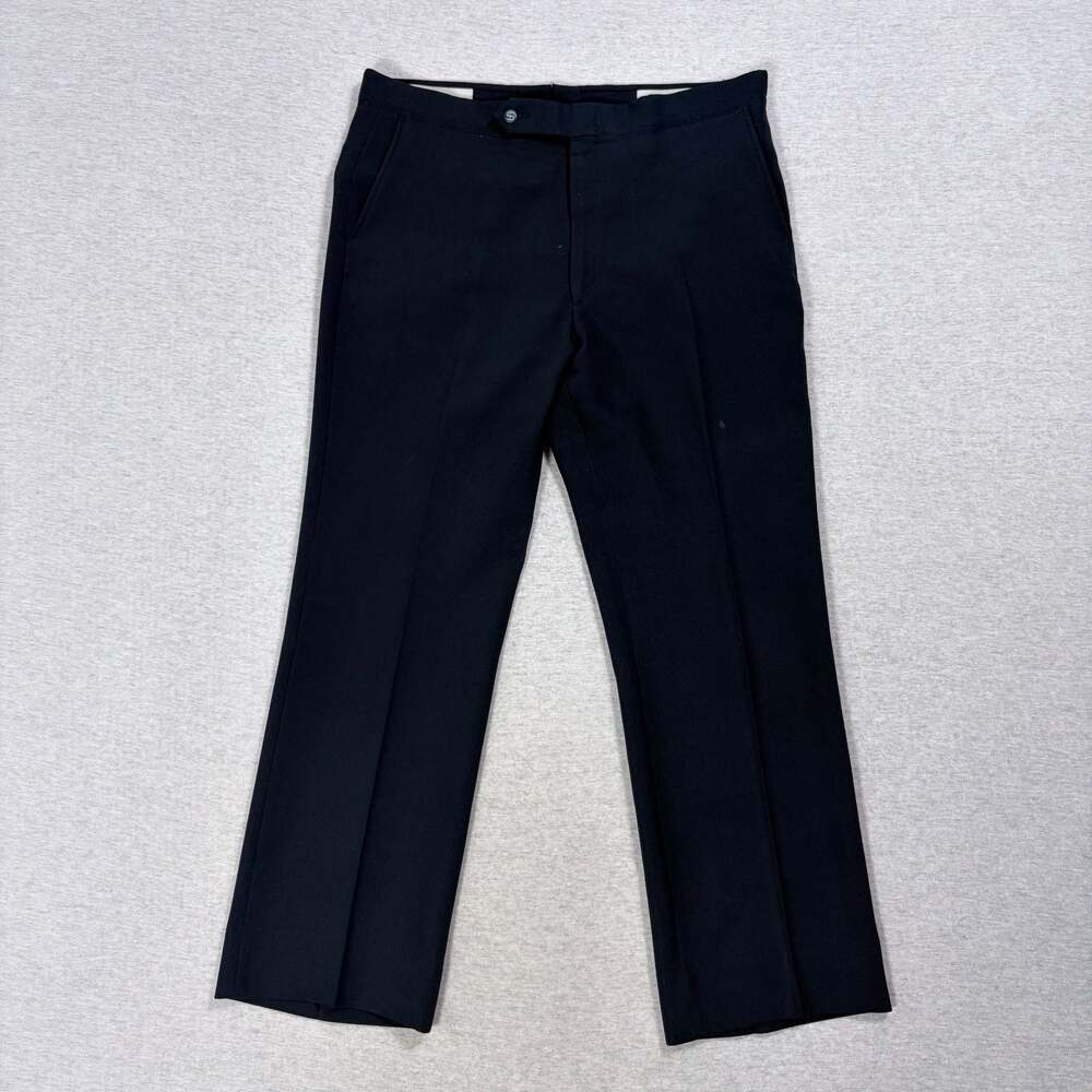 Vintage Sansabelt Jaymar-Ruby Navy Blue Dress Pants Slacks
